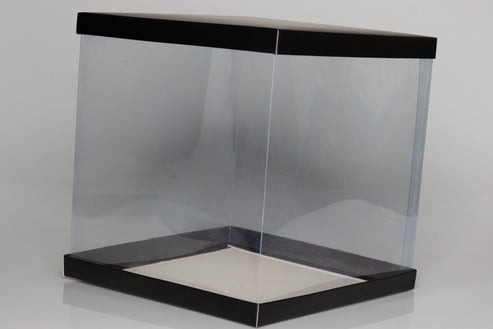 Premium PVC Packaging for Cakes & Gifts (10"x10"x10")